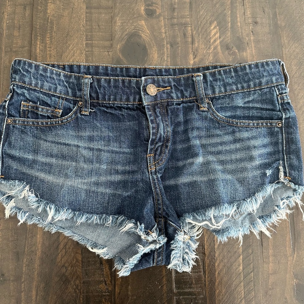 BDG Dark Wash Jean Shorts